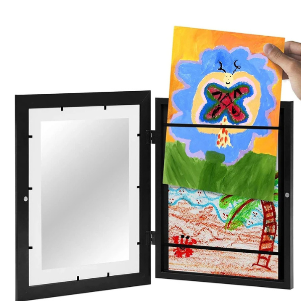 CADRE A DESSINS magnétique| 50 dessins A4 ArtKids™