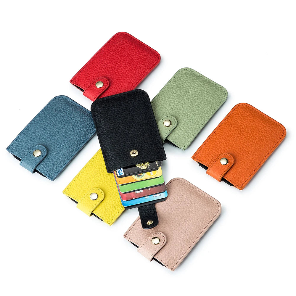 PORTE-CARTES anti-vol | en Cuir véritable Roddy™