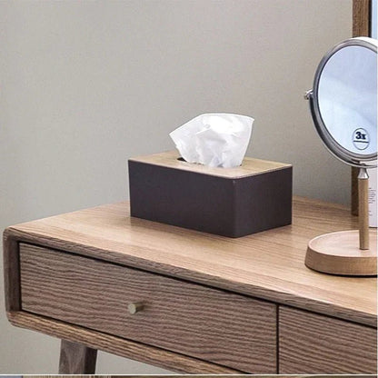 Boîte à mouchoirs en Bambou | Bamboo color - Home - shopping