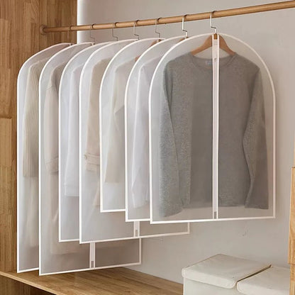 Clothes Hanging Dust cover wedding Dress Cover Suit Coat Storage Bag Garment bags Organizer Wardrobe Hanging Clothing Organizers - Home-shopping