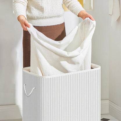 PANIER A LINGE 2 COMPARTIMENT | OrganiFlex 100L - Home - shopping