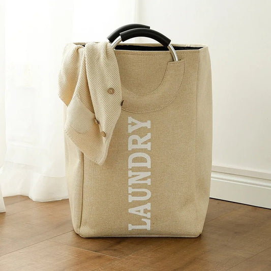 PANIER A LINGE en lin | Design Landry - Home - shopping