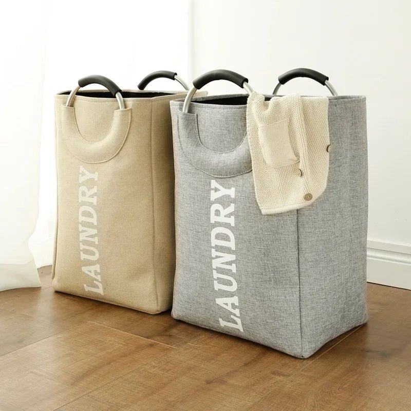 PANIER A LINGE en lin | Design Landry - Home - shopping