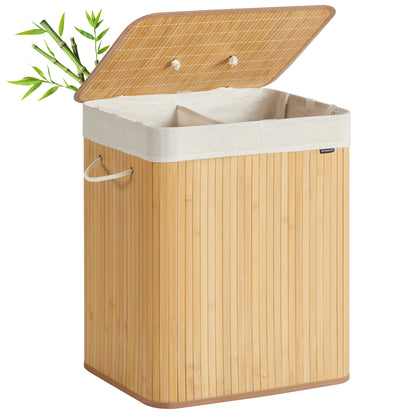 PANIER A LINGE 2 compartiment | BambooFlex™ 120L