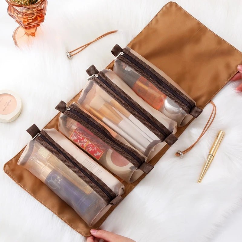 TROUSSE RANGEMENT MAQUILLAGE 4 en 1 | Nomade - Home - shopping