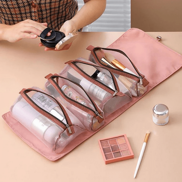 TROUSSE RANGEMENT MAQUILLAGE 4 en 1 | Nomade - Home - shopping